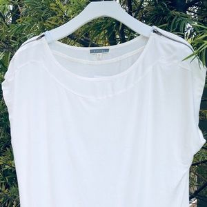 Pleione🌹Flattering Sleeve Zip Shoulders Blouse🌹